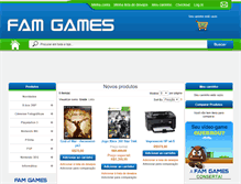 Tablet Screenshot of famgames.com.br